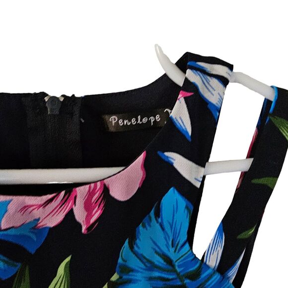 Penelope Tree Miss Behave Girls Floral Aloha Dress‎ Size M 8 Years Fit Flare - Picture 5 of 9